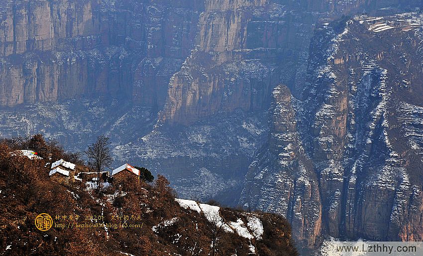 冬雪妆太行,关山更妖娆,太行山写生风景冬季篇