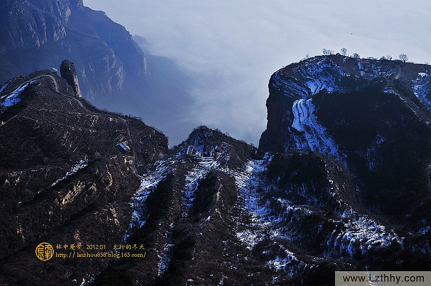冬雪妆太行,关山更妖娆,太行山写生风景冬季篇