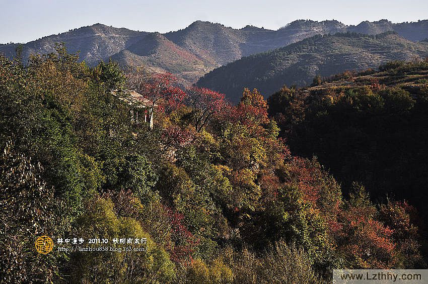秋醉太行八百里,太行大峡谷写生秋季篇