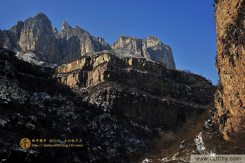 冬雪妆太行,关山更妖娆,太行山写生风景冬季篇