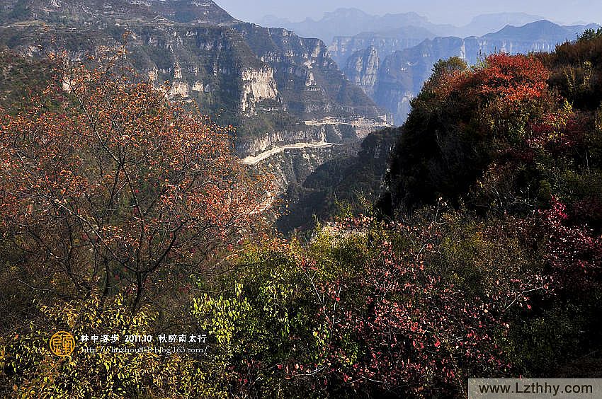 秋醉太行八百里,太行大峡谷写生秋季篇