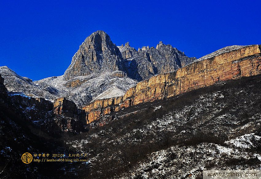 冬雪妆太行,关山更妖娆,太行山写生风景冬季篇